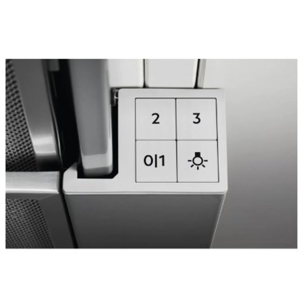 Electrolux LFP326S cooker hood Semi built-in (pull out) Grey 410 m3/h C
