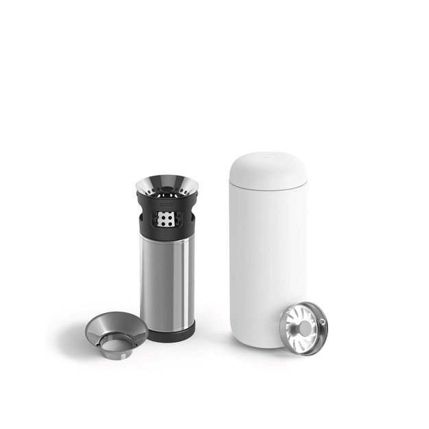Thermal mug 473 ml Carter Move Mug Fellow white +Zaparzacz Carter Infuser