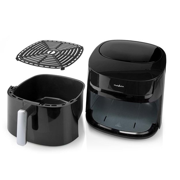 Nedis KAAF170BK fryer Single 7.2 L Stand-alone 1800 W Hot air fryer Black