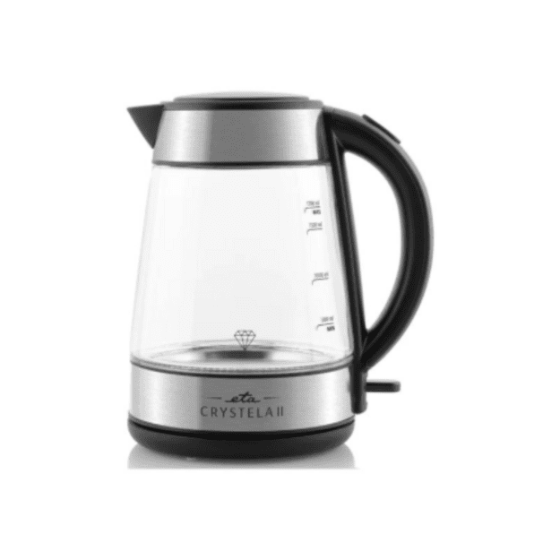 ETA Kettle | Crystela II 1154 90000 | 2200 W | Electric | 1.7 L | Glass | 360&deg; rotational base | Glass