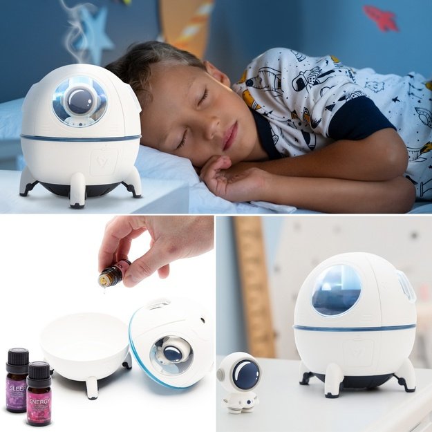 Rio Spaceship Explorer Difuser, Humidifier & Night Light