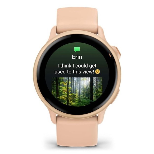 Garmin v&iacute;voactive 6 3.05 cm (1.2 ) AMOLED 42 mm Digital 390 x 390 pixels Touchscreen Pink Wi-Fi GPS (satellite)