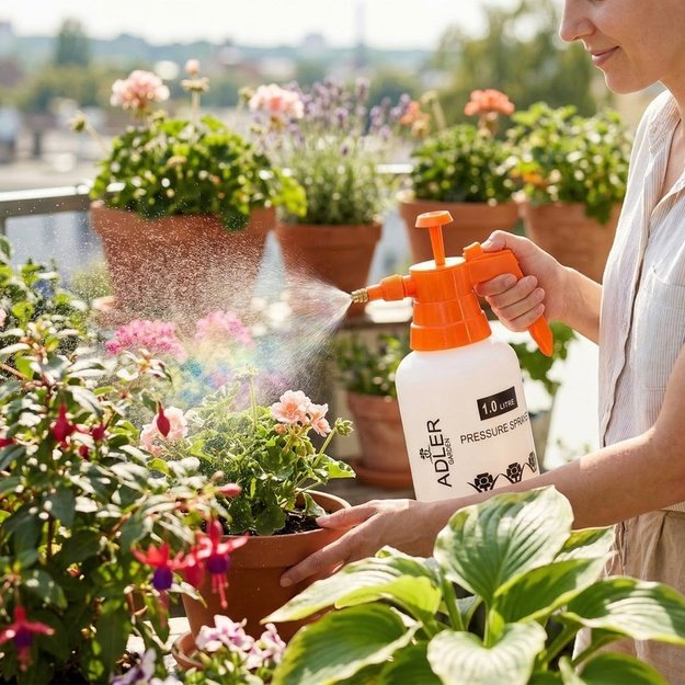 Manual pressure sprayer ADLER AD 6811 - 1L