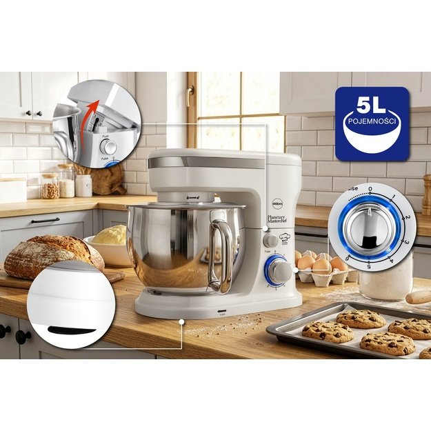 ELDOM WRK1300 DULCE PLANETARY ROBOT 1300 W White