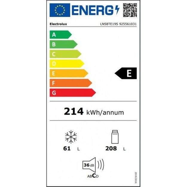 ELECTROLUX LNS6TE19S