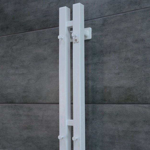 El.rank&scaron;luosčių džiovintuvas Siluet Quadro de&scaron;inė 90*1200 Sensor de&scaron;inė baltas 12-134053-0912