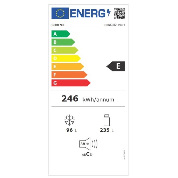 &Scaron;aldytuvas Gorenje NRK6202EBXL4