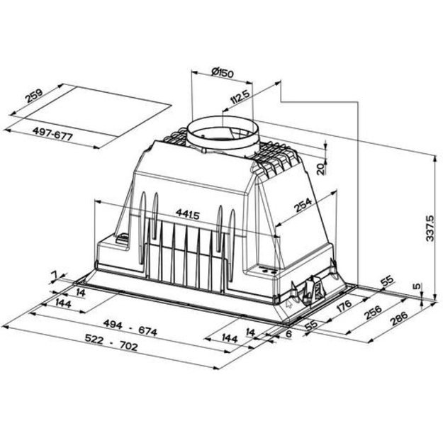 FABER INKA PLUS HCS X A52/2, 305.0602.049