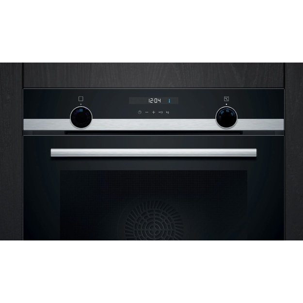 Įmontuojama garinė orkaitė Siemens iQ500, HB537GES3