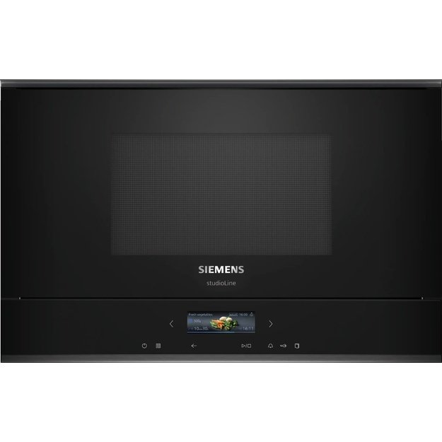 Įmontuojama mikrobangų krosnelė Siemens iQ700, BF922R1B1, 21 l