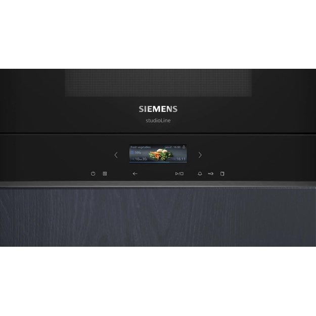 Įmontuojama mikrobangų krosnelė Siemens iQ700, BF922R1B1, 21 l