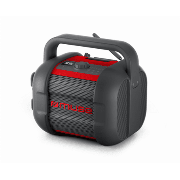 Muse | Jobsite Radio | M-968 BTR | 40 W | Waterproof | Bluetooth | Wireless connection | Portable | NFC features | Black