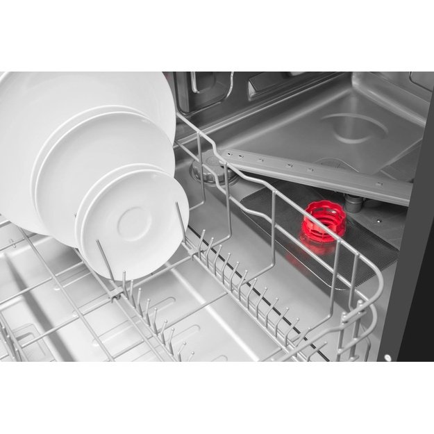 Freestanding dishwasher 60 cm AMICA DFM66B8EOqBH | class B | 15 sets | AirDry | AquaStop | cutlery drawer