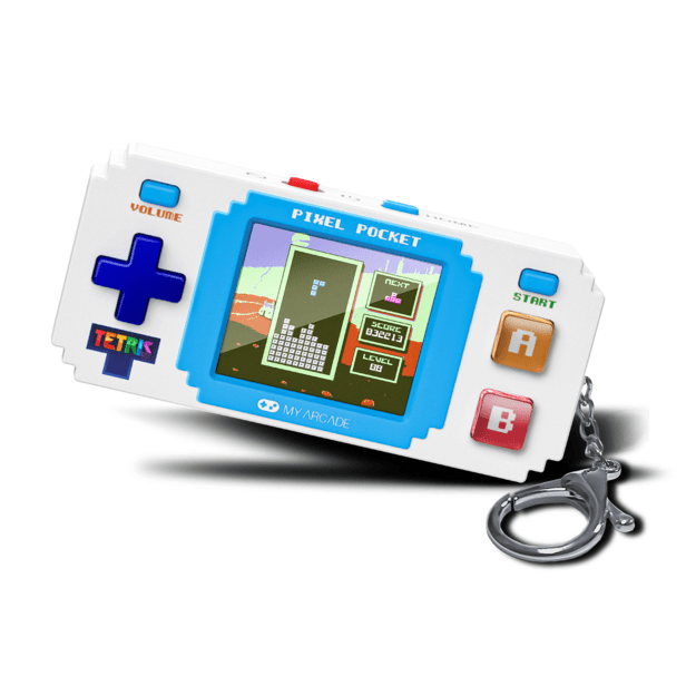 MY ARCADE PIXEL POCKET TETRIS MINI ne&scaron;iojama žaidimų konsolė