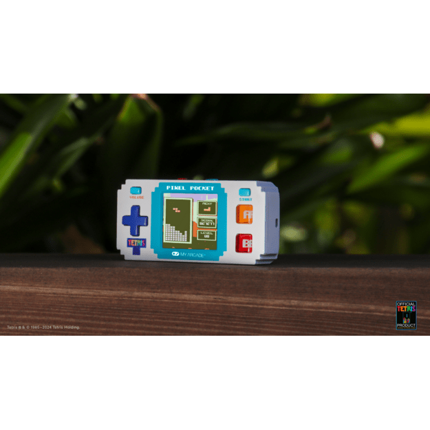 MY ARCADE PIXEL POCKET TETRIS MINI ne&scaron;iojama žaidimų konsolė