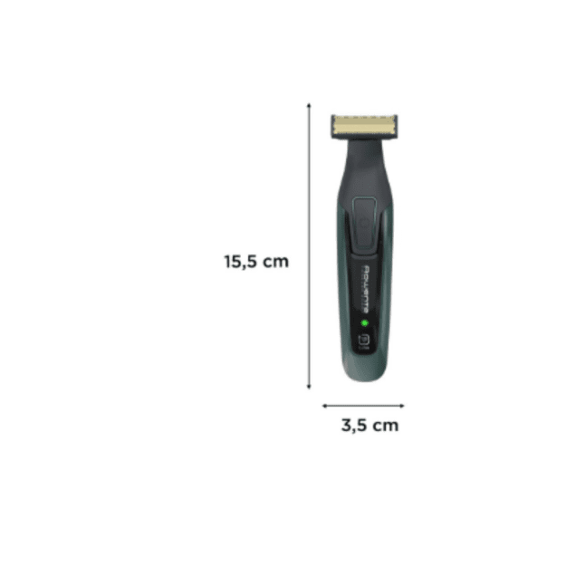Rowenta Beard Trimmer | TN6044E0 | Cordless | Number of length steps 6 | Wet & Dry | Black/Green