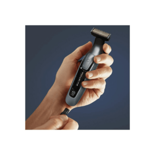 Rowenta Beard Trimmer | TN6044E0 | Cordless | Number of length steps 6 | Wet & Dry | Black/Green