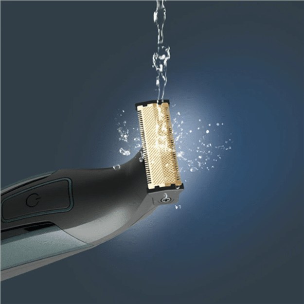 Rowenta Beard Trimmer | TN6044E0 | Cordless | Number of length steps 6 | Wet & Dry | Black/Green