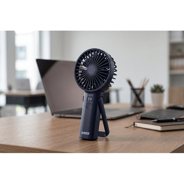 Handheld/desk rechargeable USB fan NOVEEN F120