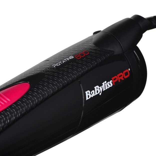 BaBylissPRO BAB2770E hair styling tool Hot air brush Steam Black 800 W 2.7 m 8