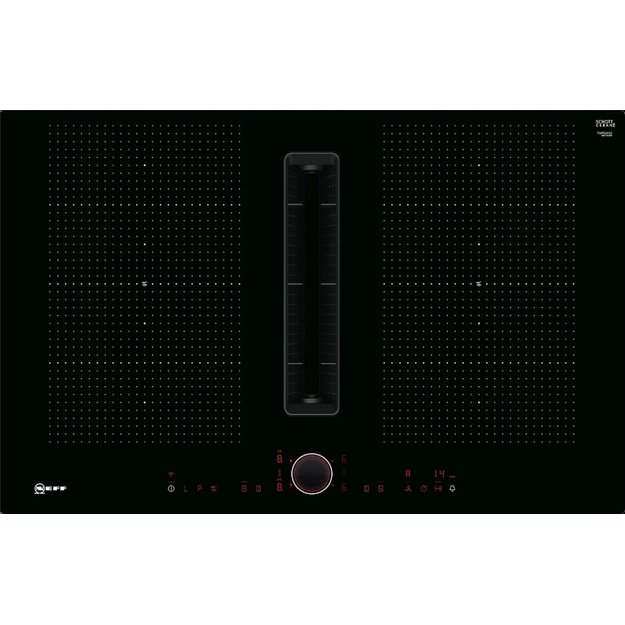 Indukcinė kaitlentė su integruota ventiliacijos sistema Neff T58PL6EX2
