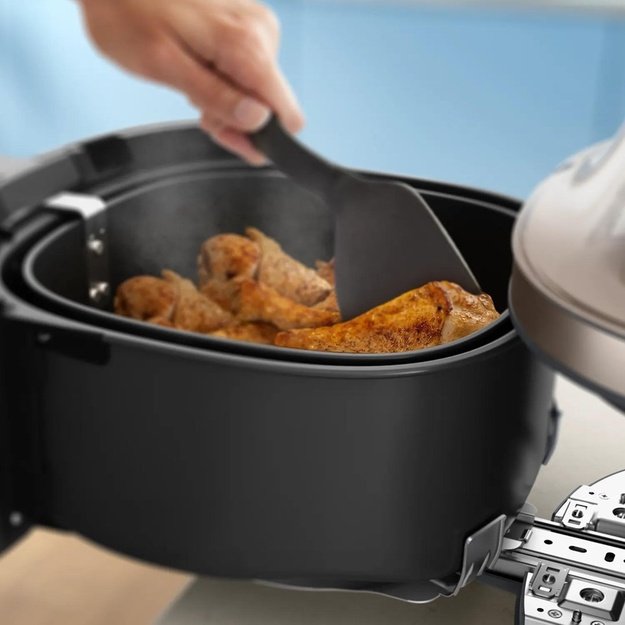 Philips 5000 series NA547/07 fryer Single 7.2 L Stand-alone 2000 W Hot air fryer Black, Gold