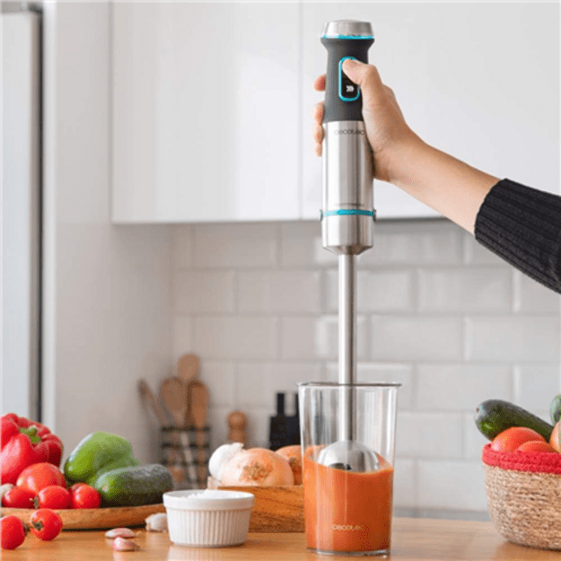 Cecotec | Hand Blender | Power TitanBlack 1200 XL | Hand Blender | 1200 W | Number of speeds Adjustable | Turbo mode | Stainless