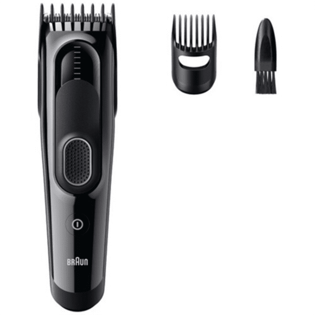 Braun Hair Clipper | HC5510 Series 5 | Cordless | Number of length steps 9 | Black