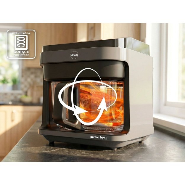 ELDOM FR500 AIR FRYER GLASS CONTAINER 5.5 L
