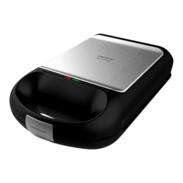 Cecotec Sandwich Maker | Rock nToast Family 3in1 | 1500 W | Number of plates 3 | Black