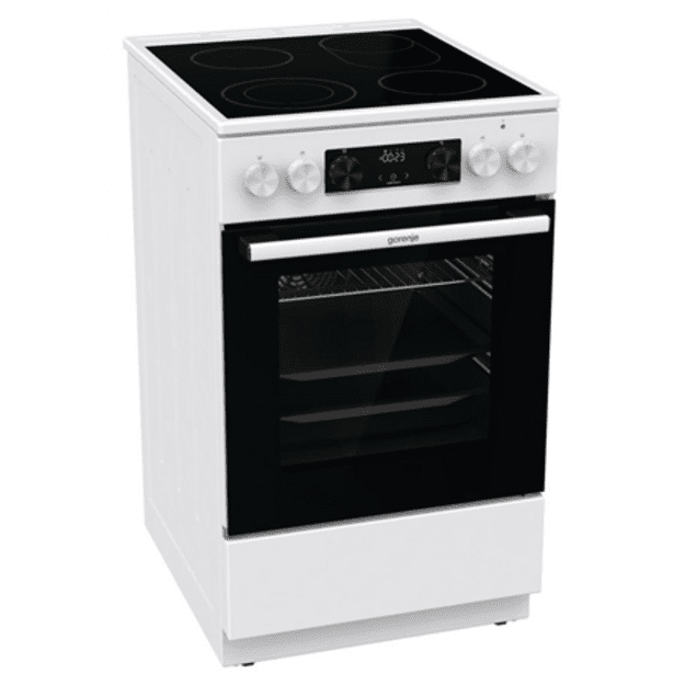 Gorenje GECS5C70WA cooker Freestanding cooker Coil hob White A