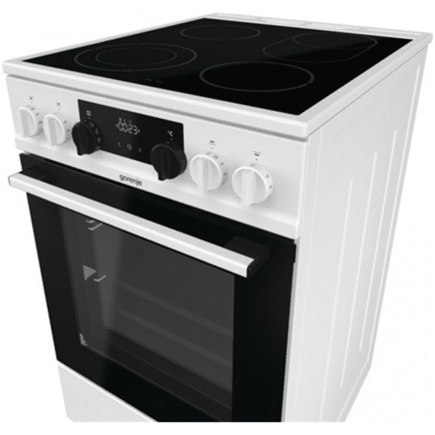 Gorenje GECS5C70WA cooker Freestanding cooker Coil hob White A