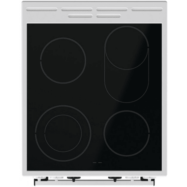 Gorenje GECS5C70WA cooker Freestanding cooker Coil hob White A