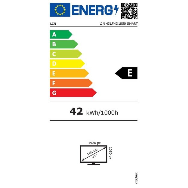 TV 43  LIN 43LFHD1850 SMART Full HD DVB-T2