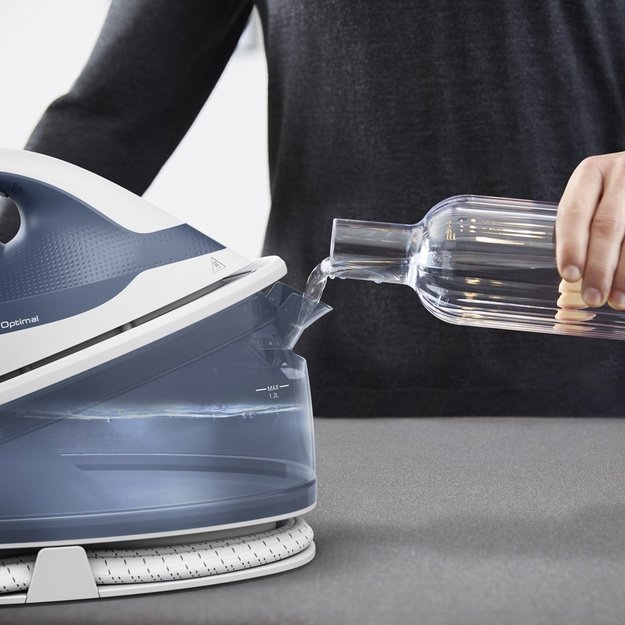 TEFAL Steam generator iron | FV2C41E0 Express Optimal | 2400 W | 1.2 L | 5 bar | Auto power off | Vertical steam function | Calc