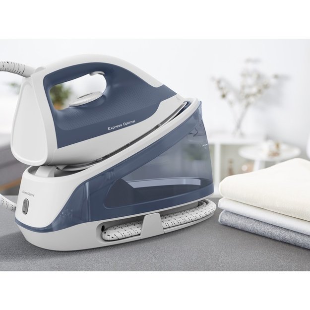 TEFAL Steam generator iron | FV2C41E0 Express Optimal | 2400 W | 1.2 L | 5 bar | Auto power off | Vertical steam function | Calc