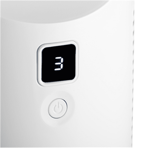 Adler Bladeless Rechargeable Fan | AD 7343 | Desk Fan | Diameter 14 cm | Number of speeds 3 | White