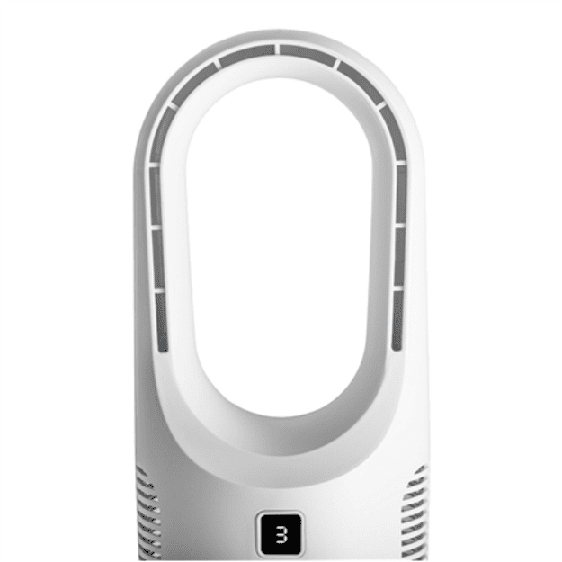 Adler Bladeless Rechargeable Fan | AD 7343 | Desk Fan | Diameter 14 cm | Number of speeds 3 | White