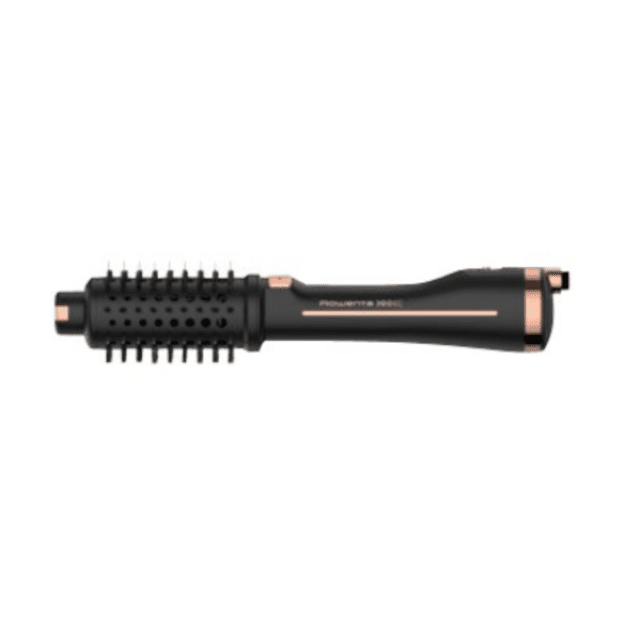 Rowenta | Styling Hair Brush | CF9620 | Temperature (max) 80 &deg;C | Number of heating levels 3 | Black/Gold Rose