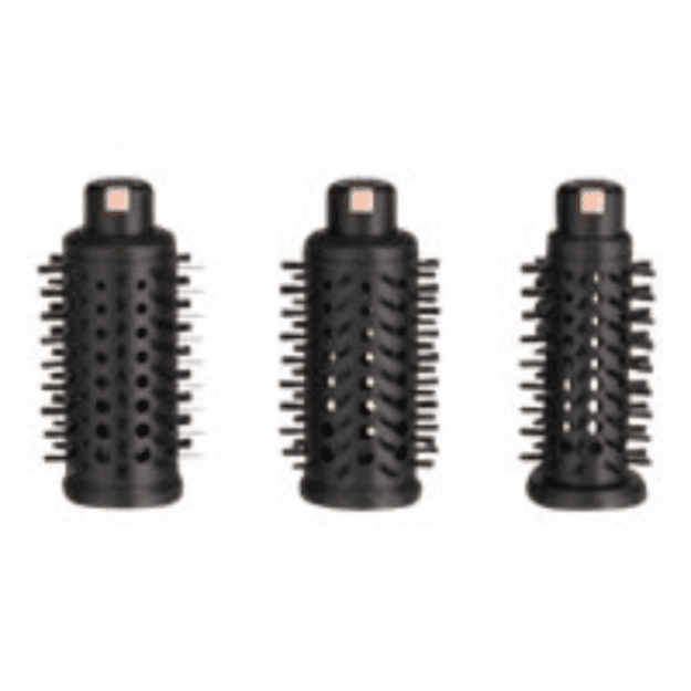 Rowenta | Styling Hair Brush | CF9620 | Temperature (max) 80 &deg;C | Number of heating levels 3 | Black/Gold Rose