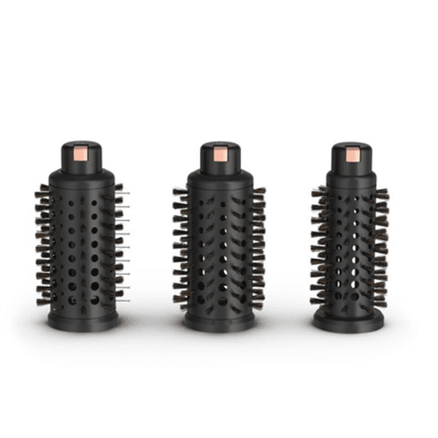 Rowenta | Styling Hair Brush | CF9620 | Temperature (max) 80 &deg;C | Number of heating levels 3 | Black/Gold Rose