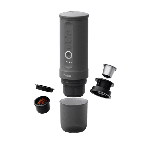 Portable coffee machine Outin Nano Grey