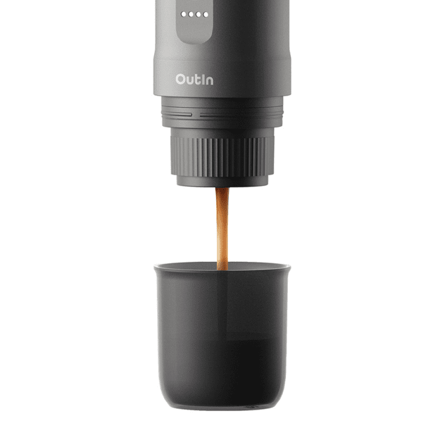 Portable coffee machine Outin Nano Grey