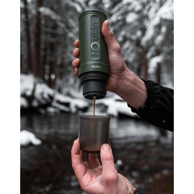 Portable coffee machine Outin Nano Grey