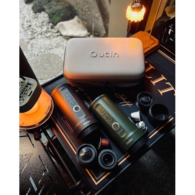 Portable coffee machine Outin Nano Grey