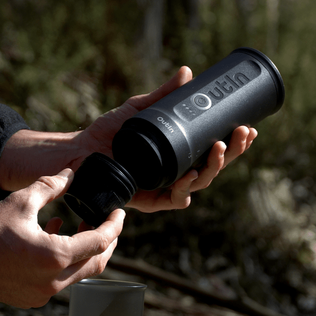 Portable coffee machine Outin Nano Grey