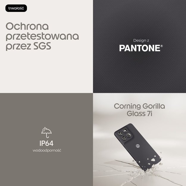 Motorola G37 128GB schwarz grau