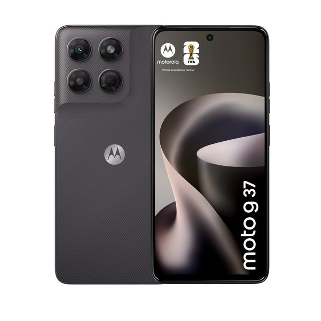 Motorola G37 128GB schwarz grau