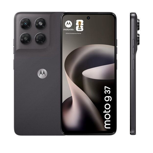 Motorola G37 128GB schwarz grau