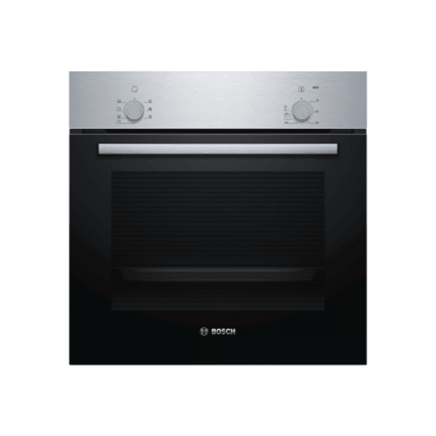 Bosch | Oven | HBF010BR1S | 66 L | A | Multifunctional | Manual | Knobs | Height 59.5 cm | Width 59.4 cm | Stainless steel